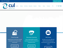 Tablet Screenshot of cull.co.uk